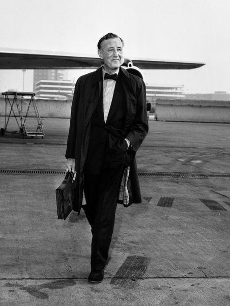 Ian Fleming on the tarnac in January 1964 wearing his Rolex Explorer I Found: James Bond's Rolex